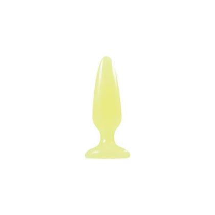 NS Novelties Firefly Pleasure Plug Small Yellow - Illuminating Anal Toy for Sensual Delights (Model: FF-PPS-YLW)