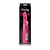NS Novelties Firefly Thumper Pink Glow-in-the-Dark Rabbit Vibrator - Model FT-200 - Women's Dual-Stimulation Pleasure Toy