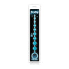 NS Novelties Firefly Pleasure Beads Blue Glow in the Dark - Model FBPB-001 - Unisex Anal Pleasure - Captivating Midnight Blue - Adult Naughty Store