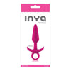 NS Novelties Inya Prince Small Pink Silicone Butt Plug - Model PRN-001 - Unisex Anal Pleasure Toy - Adult Naughty Store