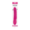 Inya Twister Pink Realistic Vibrating Dildo - Model T-734 - Women's Pleasure - Rechargeable Silicone Toy - Adult Naughty Store