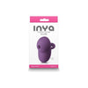 NS Novelties Inya Allure Pulsating Air Vibe Dark Purple Clitoral Stimulator - Adult Naughty Store