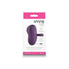 NS Novelties Inya Allure Pulsating Air Vibe Dark Purple Clitoral Stimulator - Adult Naughty Store