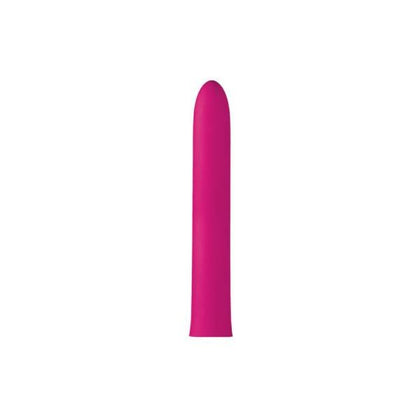 NS Novelties Lush Tulip Pink Slim Rechargeable Vibrator - Model LT-550 - Women's G-Spot Pleasure - Velvet Touch ABS Plastic - 7 Speeds and Functions