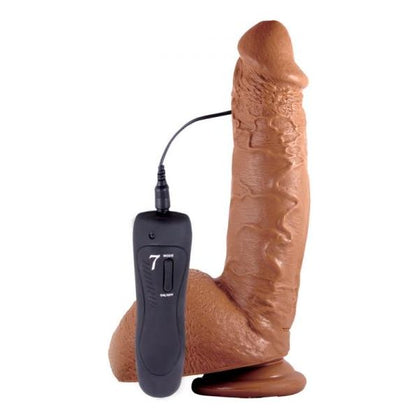NS Novelties Shane Diesel Vibrating Dildo - Realistic 10 Inch Suction Cup Pleasure Toy for Men and Women - Intense Pleasure in Jet Black