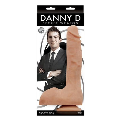 Danny D's Secret Weapon Realistic Dong - Model X1 - Male Pleasure - Ultra-Satisfying - Jet Black