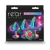 NS Novelties Rear Assets Multicolor Rainbow Gem Trainer Kit - NSN-0960-01 - Unisex Anal Pleasure Toy - Adult Naughty Store