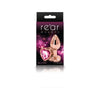 NS Novelties Rear Assets Rose Gold Heart Small Pink Butt Plug - Model RASGP-BP01 - Petite Pleasure for Intimate Sensations