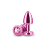 NS Novelties Rear Assets Petite Pink Aluminum Butt Plug - NSN-0966-04 - Sensual Pleasure for All Genders - Adult Naughty Store