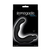 Renegade Vibrating Massager III Black - Premium Silicone Erogenous Zone Stimulator - Model RVM-3B - For Him - Endless Orgasms - Adult Naughty Store