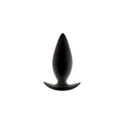 NS Novelties Renegade Spades Medium Black Silicone Butt Plug for Men - Model NSN-1106-23 - Anal Pleasure Toy
