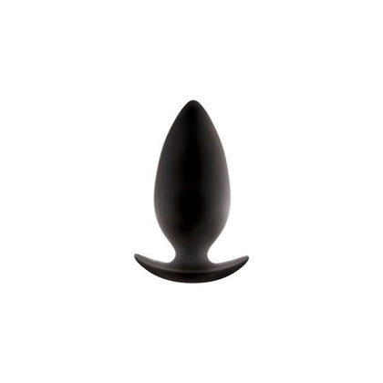 Renegade Spades Large Black Silicone Butt Plug - Model RS-200 - Unisex Anal Pleasure