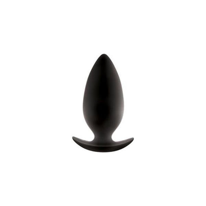 Renegade Spades Large Black Silicone Butt Plug - Model RS-200 - Unisex Anal Pleasure - Adult Naughty Store