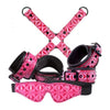 NS Novelties Sinful Bondage Kit - Pink: Complete BDSM Restraint Set for Ultimate Pleasure