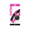 NS Novelties Electra Play Things Ball Gag - Model NSN-1310-64 - Unisex - Pleasure Enhancer - Pink - Adult Naughty Store