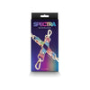 NS Novelties Spectra Bondage Hogtie X Connector Rainbow - Unisex BDSM Restraint for Colorful Pleasure - Adult Naughty Store