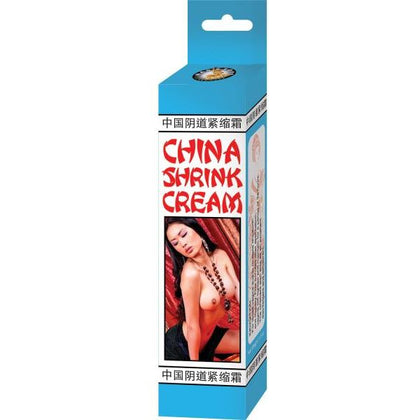 Nasstoys China Shrink Cream 1.5 Oz - Intimate Tightening Agent for Enhanced Pleasure - Unisex - Intensify Your Experience - Natural Formula - Clear - Adult Naughty Store