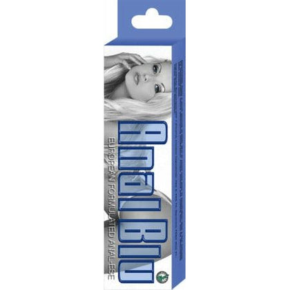 Introducing the SensaPleasure Anal Blu Small 1-2 oz. Desensitizing Cream for Pleasurable Anal Play - Unleash the Ultimate Pleasure in Style! - Adult Naughty Store