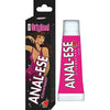 Introducing the SensaLube Anal-Ese Soft Packaging Lubricant .5oz Strawberry - Model SE-AL-001, for Ultimate Pleasure and Comfort in Anal Play! - Adult Naughty Store