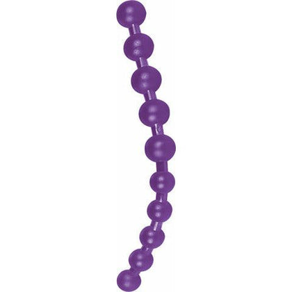 Purple Pleasure Jumbo Thai Anal Beads - Model XYZ - Ultimate Pleasure for All Genders