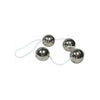 Introducing the Sensa Pleasure Ben-Wa Balls on a String - Silver: The Ultimate Pelvic Workout for Women