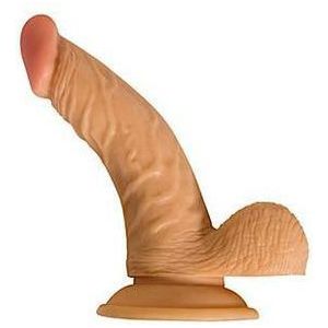 Introducing the All American Whopper 6.5 Inches Realistic Dildo with Balls - Beige: The Ultimate Pleasure Experience for All Genders and Areas of Pleasure