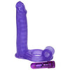 Introducing the Purple Bendable Double Penetrator C Ring: The Ultimate Dual Pleasure Experience for Couples - Adult Naughty Store