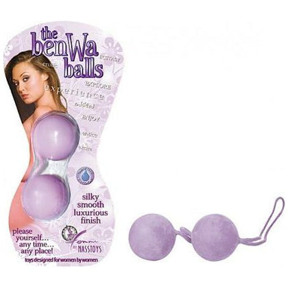 Introducing the SensaSilk™ Lavender Ben Wa Balls: The Ultimate Pleasure Experience for Women