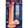 Lifelikes Vibrating Royal Knight 8in Realistic Dildo with Suction Cup - Male Masturbation Sex Toy for Lifelike Pleasure - Model 8RK - Designed for Realistic Sensations - Black - Adult Naughty Store