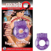 Pleasure Pro Macho Vibrating Cockring Purple - Model MCV-001 - For Him and Her, Intense Stimulation and Enhanced Pleasure - Adult Naughty Store