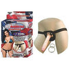 Real Skin All American Whoppers 7 Inch Dong with Universal Harness - Ultimate Pleasure for Him and Her, Satisfyingly Realistic, Strap-On Kit in Flesh - Adult Naughty Store