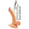 All American Mini Whoppers 5 inches Curved Vibrating Dong - Realistic Pleasure for Him and Her - Adult Naughty Store