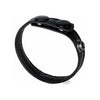 Macho 3 Snap Adjustable C Ring - Premium Faux Leather Cock Ring for Men - Model M3SAR-001 - Enhances and Extends Erections - Adjustable Fit for All Sizes - Phthalate-Free - Black - Adult Naughty Store