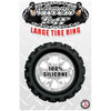 Mack Tuff Large Silicone Tire Ring Black - Premium Cock Ring for Enhanced Pleasure and Performance - Adult Naughty Store