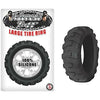 Mack Tuff Large Silicone Tire Ring Black - Premium Cock Ring for Enhanced Pleasure and Performance - Adult Naughty Store