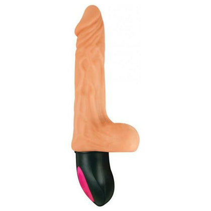 Natural Realskin Hot Cock #2 6.5 inches Beige Vibrating Dildo for Intense Pleasure
