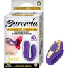 Surenda Enhanced Oral Vibe Purple - Luxury Gold Trim, 5 Functions, USB Rechargeable, Waterproof, Phthalate-Free
