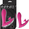 Infinitt Suction Massager Three Pink Vibrator - Nasstoys of New York - Powerful Clitoral Stimulation for Women - Intense Pleasure in a Sleek Pink Design - Adult Naughty Store