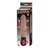 Natural Realskin Hot Cock #1 Brown Realistic Vibrator - Adult Naughty Store