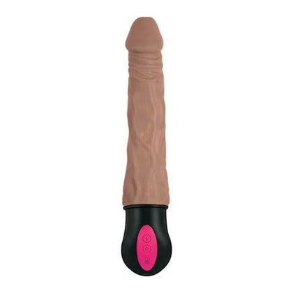 Natural Realskin Hot Cock #1 Brown Realistic Vibrator - Adult Naughty Store