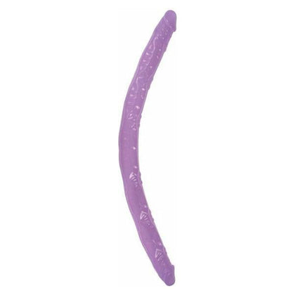 Introducing the SensaToys Lavender Purple Butt To Butt Double Play 18-Inch Bendable Double Dong for Both Men and Women - Model 782631282825: The Ultimate Pleasure Experience! - Adult Naughty Store