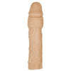 Nasstoys Natural Realskin Penis Xtender Beige - Premium Male Enhancement Sleeve for Increased Length and Girth - Adult Naughty Store