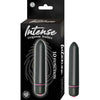 Intense Pleasure Co. Intense Orgasm Bullet Vibrator Black - Model IOB10 - For Her - Clitoral Stimulation - Jet Black