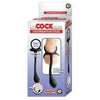 Nasstoys of New York Silicone Cockring Ring with Butt Plug - Model X1B - Male - Dual Pleasure - Black - Adult Naughty Store