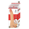 Realcocks Sliders 7-Inch Beige Lifelike Dildo - Model RS-7LSB - For Enhanced Pleasure and Versatile Play - Non-Vibrating, Waterproof, and Harness-Compatible - Adult Naughty Store