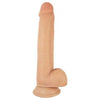 Realcocks Sliders 9-Inch Beige Dildo - Lifelike Pleasure for All Genders - Model RCD-9B - Adult Naughty Store