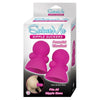 Nasstoys Seduce Me Vibrating Nipple Suckers - Pink, Model NM-1001, for All Genders and Sensational Nipple Stimulation - Adult Naughty Store