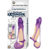 Nasstoys of New York Great Extender Vibrating Sleeve Purple - Model X1 - Male Penis Enhancer for Length and Pleasure - Adult Naughty Store