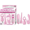 Nasstoys Pink Elite Collection Ultimate Orgasm Kit - Model NECK-001 - Multi-Speed Rechargeable Silicone Pleasure Set for Women - Intense Stimulation for G-Spot and Clitoral Pleasure - Pink - Adult Naughty Store