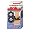 Nasstoys Figure Eight Silicone Cock & Scrotum Ring Black - Ultimate Pleasure for Men - Adult Naughty Store